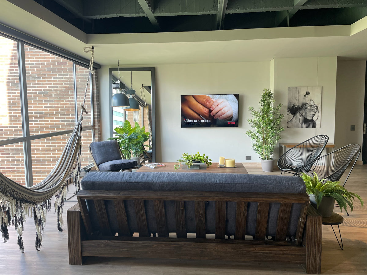 Apartamento tipo Loft 1 BR con A/C sector Provenza