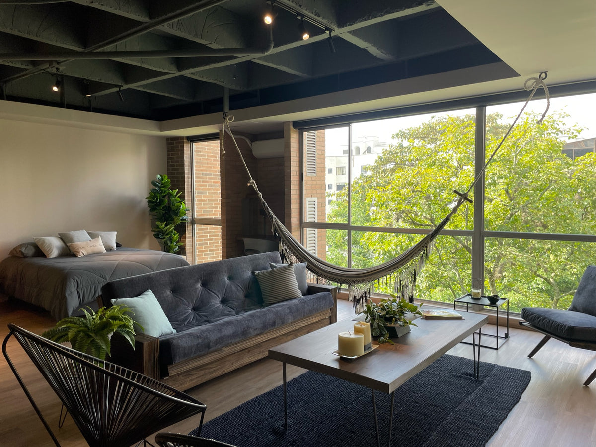 Apartamento tipo Loft 1 BR con A/C sector Provenza