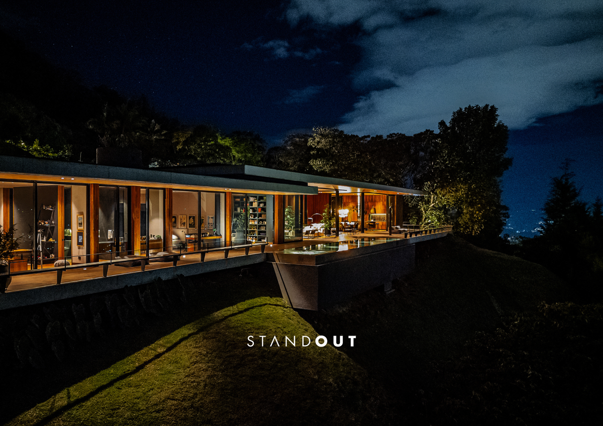 Casa campestre en Las Palmas con vista impresionante y piscina