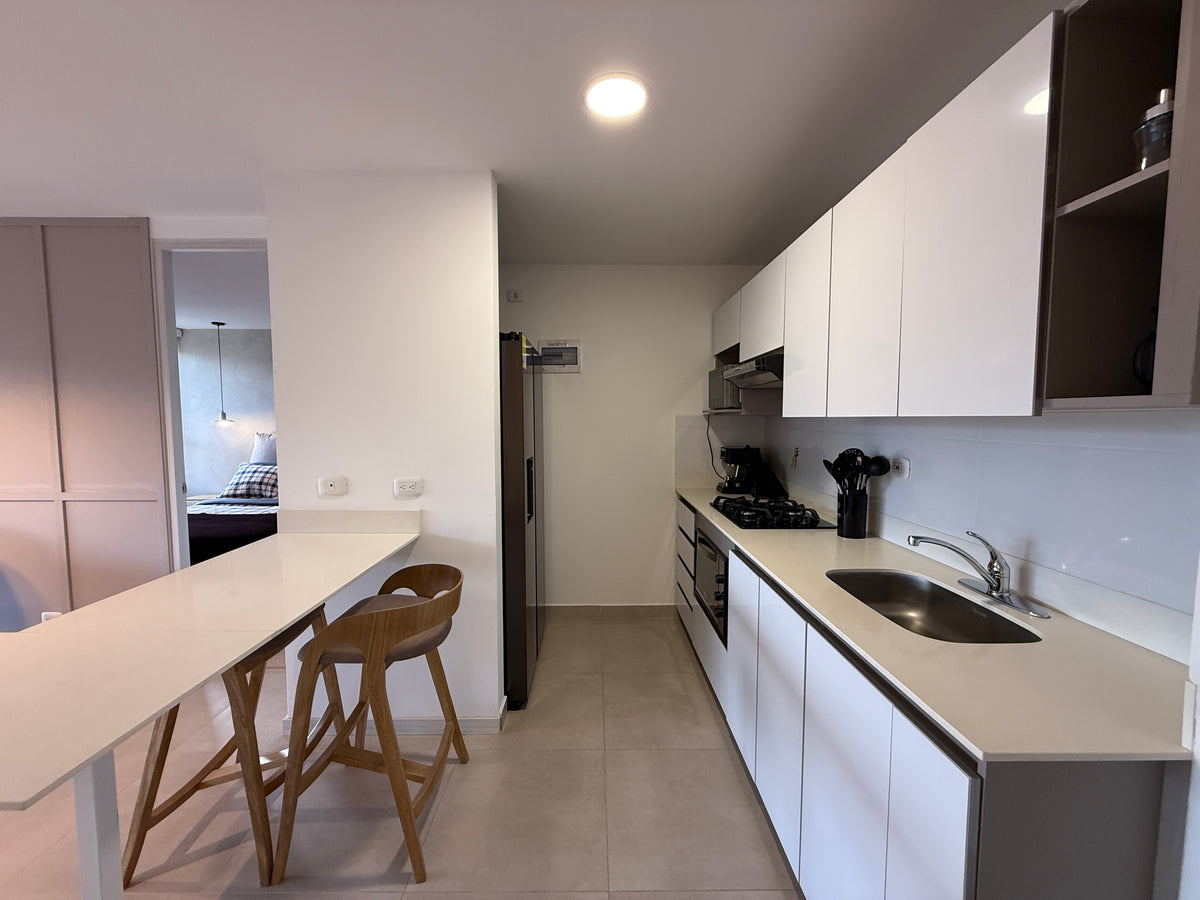 Apartamento amoblado en Castropol El Poblado con vista 2BR