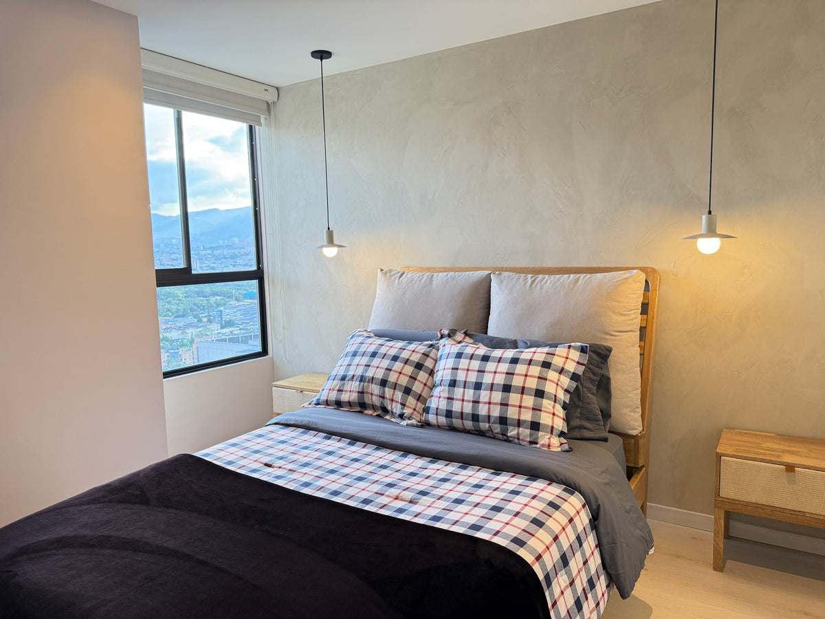 Apartamento amoblado en Castropol El Poblado con vista 2BR