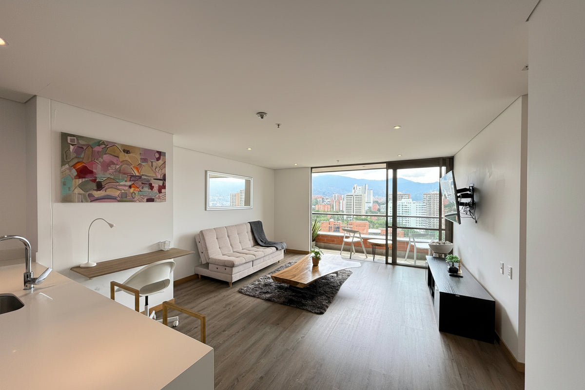 Apartamento de 65 m² con piscina y gimnasio en Aguacatala, El Poblado