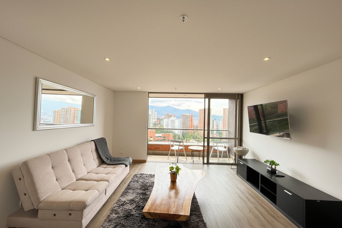 Apartamento de 65 m² con piscina y gimnasio en Aguacatala, El Poblado
