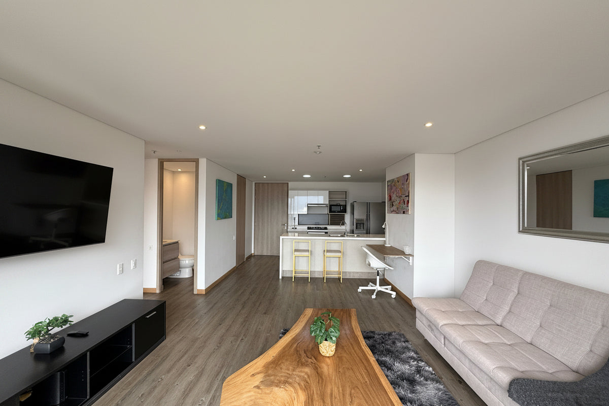 Apartamento de 65 m² con piscina y gimnasio en Aguacatala, El Poblado