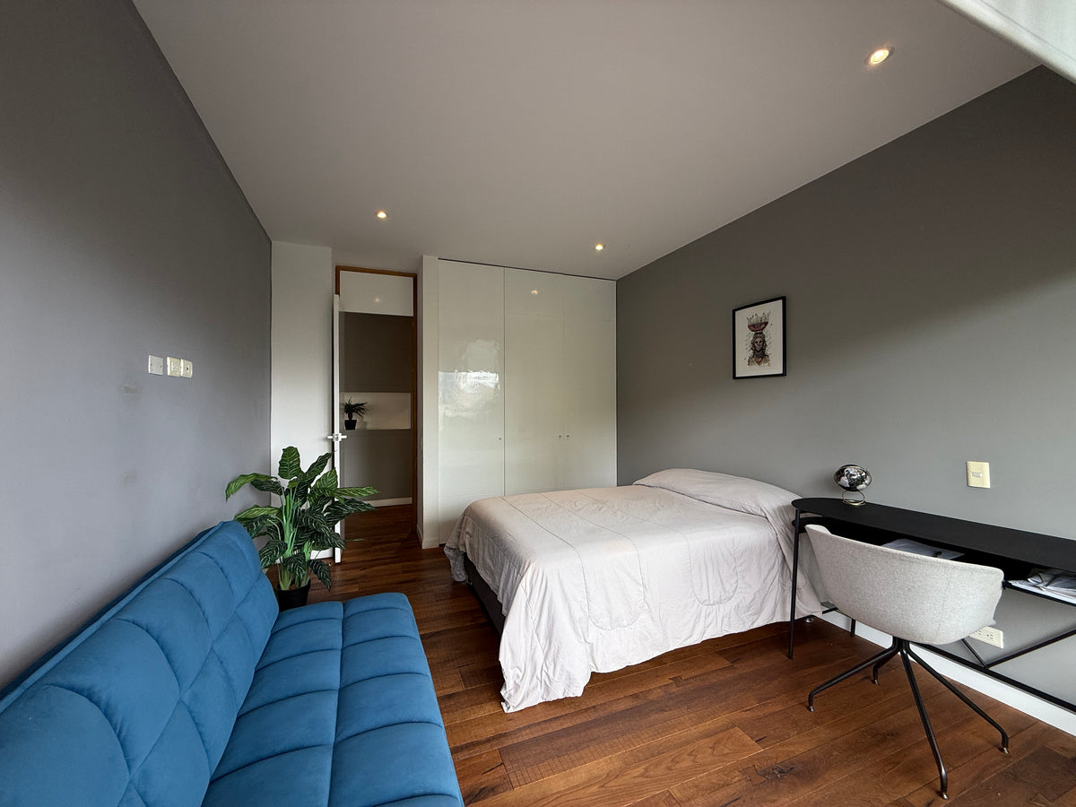 Apartamento de 137 m² sector las Lomas – 2 habitaciones y balcón con vista verde