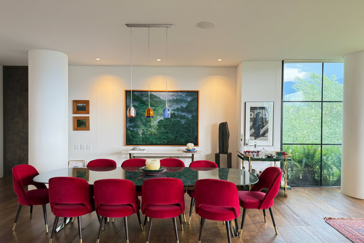 336 m² apartment in San Lucas, El Poblado – Spacious areas, study, and 4 parking spaces