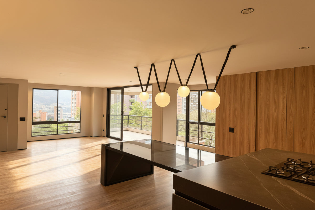 Apartamento remodelado Sector Alejandría con balcón, 3 habitaciones y vista