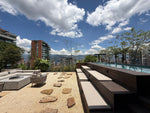 Furnished duplex penthouse in Las Lomas, El Poblado with terrace, pool and sauna