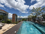 Furnished duplex penthouse in Las Lomas, El Poblado with terrace, pool and sauna