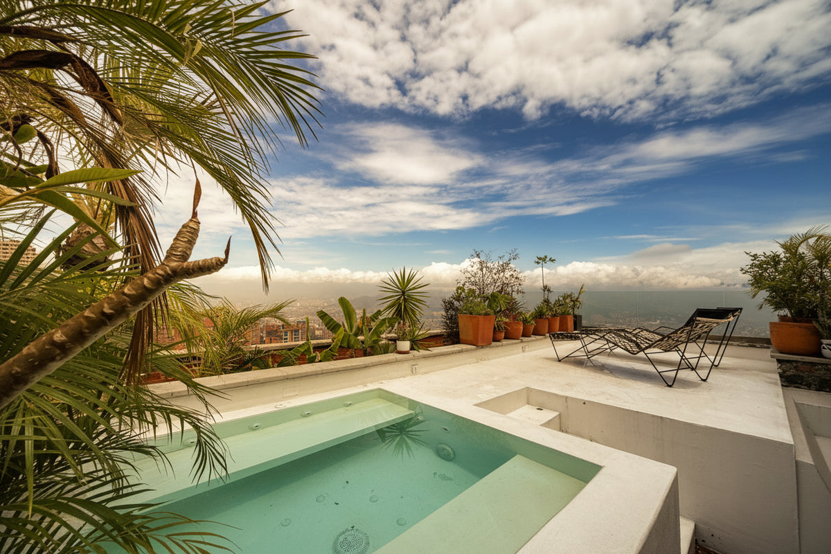 Penthouse Triplex Amoblado en El Poblado | 211 m² y Jacuzzi