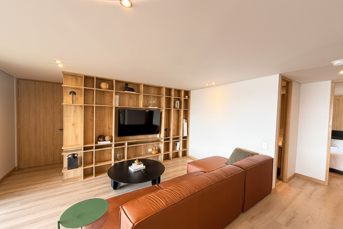 Apartamento en venta en El Poblado con vista panorámica y rooftop | 111 m² | Amoblado