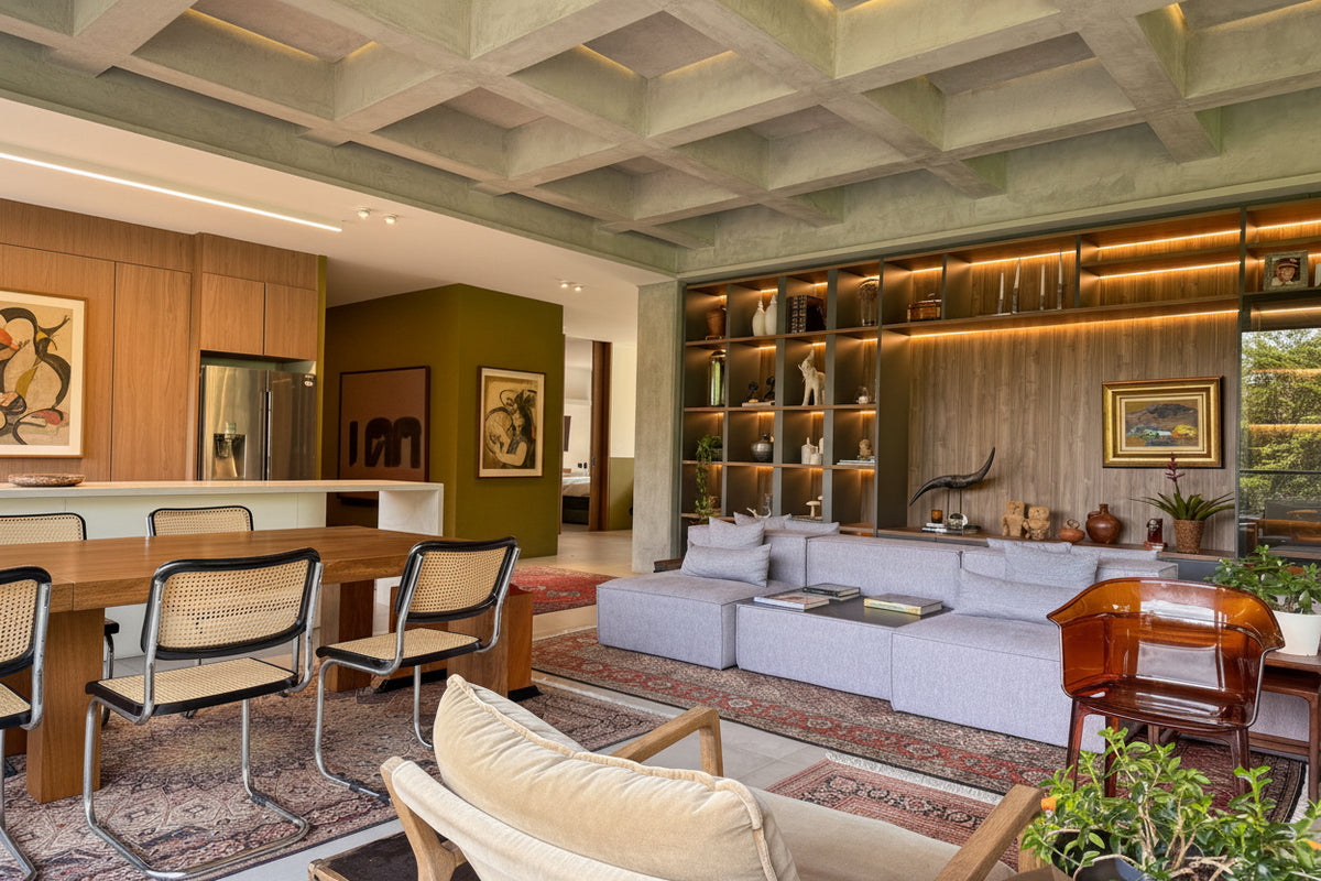 Apartamento de lujo en El Poblado, Loma del Tesoro – 263 m² con vista a Medellín, 2 habitaciones y 3 parqueaderos