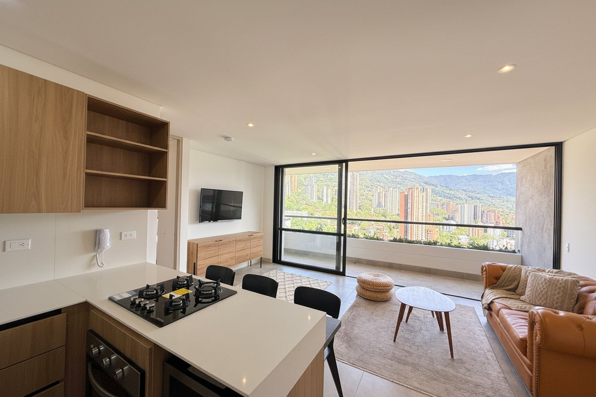 Apartamento en Linares El Poblado 72 m² | Vista 180°, Piso Alto