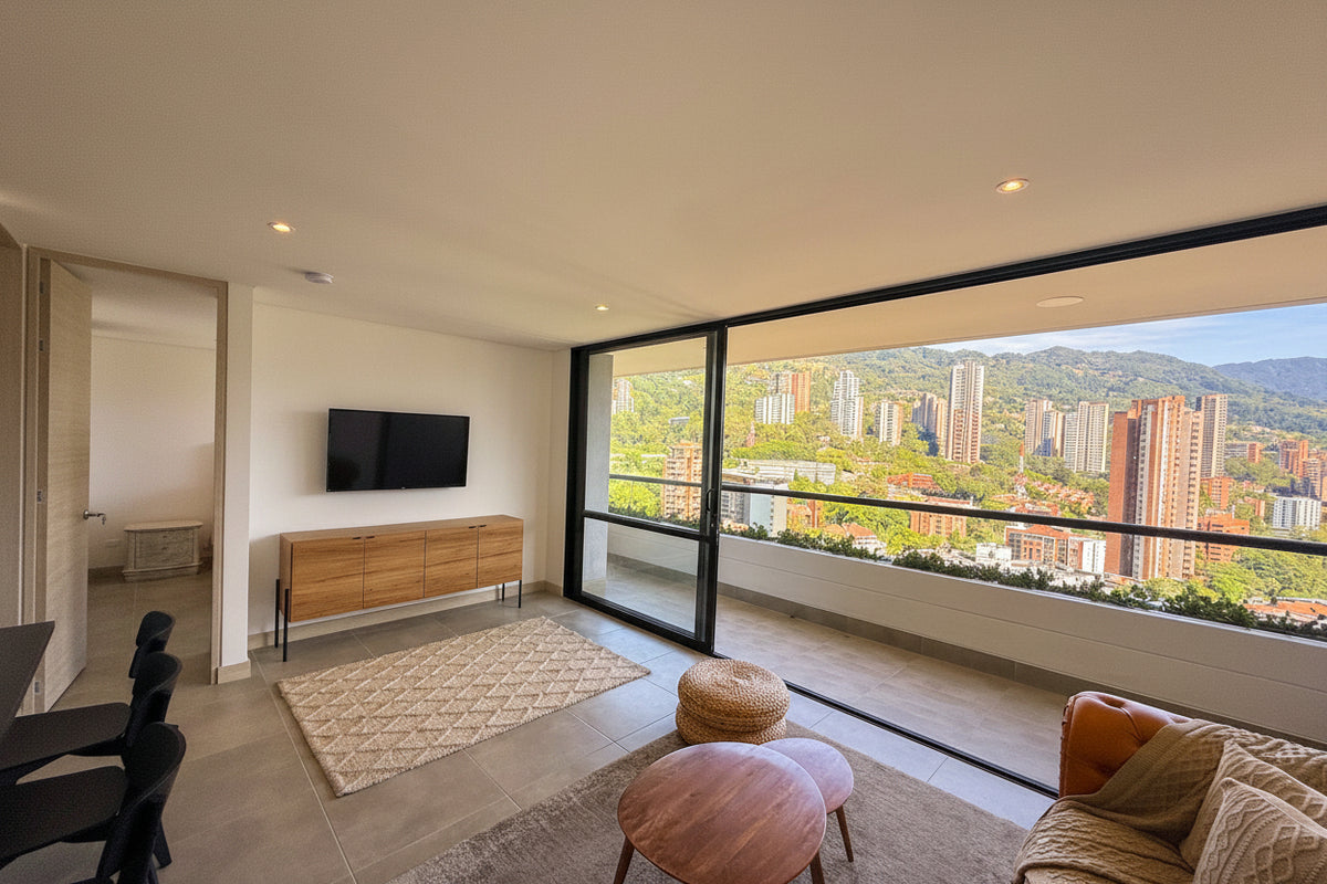 Apartamento en Linares El Poblado 72 m² | Vista 180°, Piso Alto