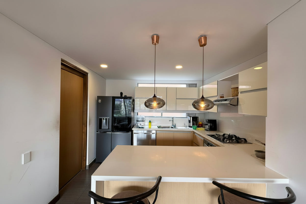 Apartamento en piso alto con vista panorámica en Los Balsos