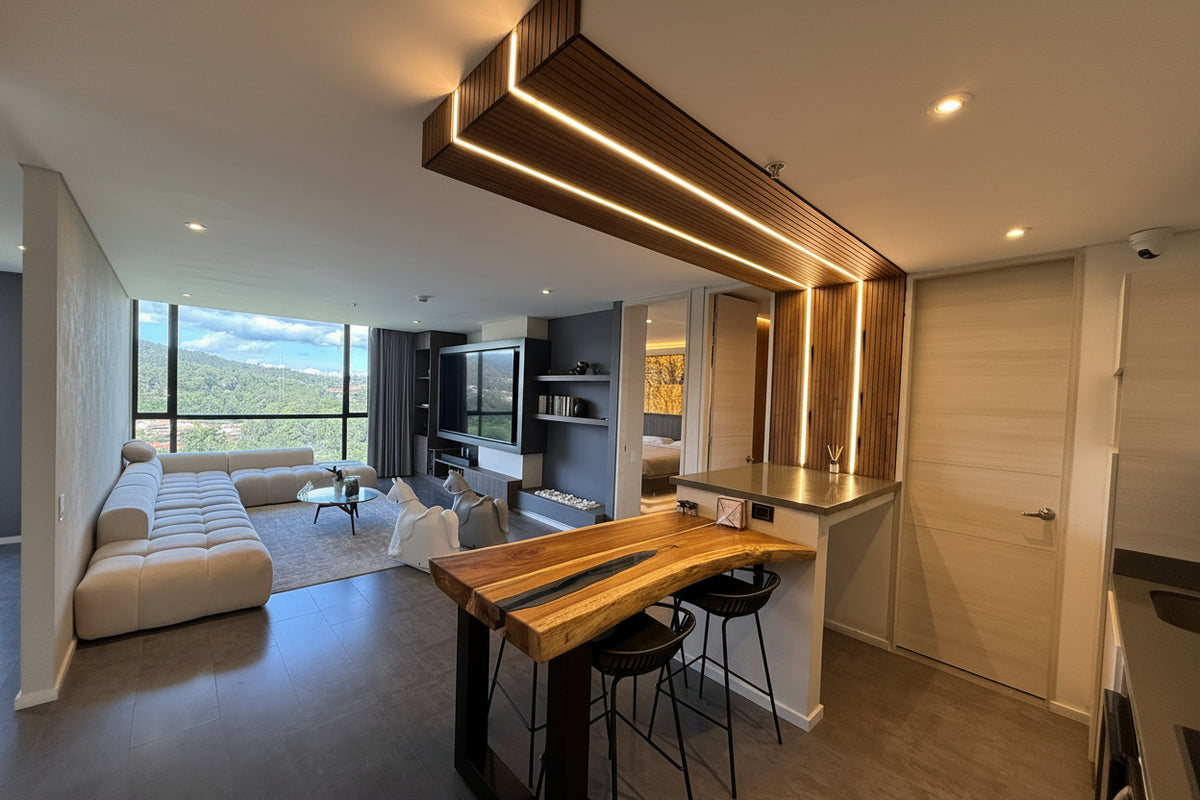 Penthouse Dúplex Amoblado con Jacuzzi y Domótica en Alto de Las Palmas