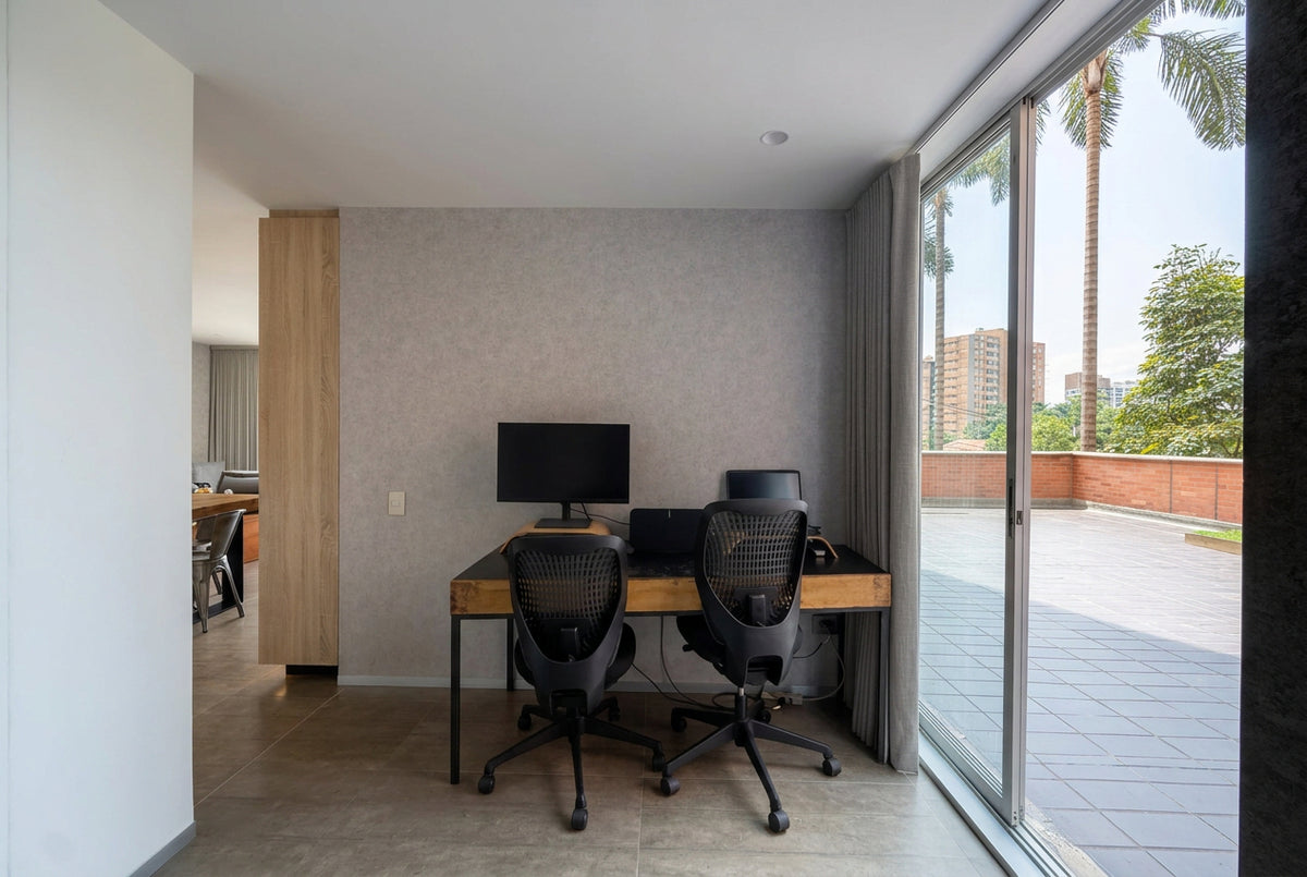 Apartamento de 102 m² con terraza de 159 m² de uso exclusivo sector Loma Los Parra