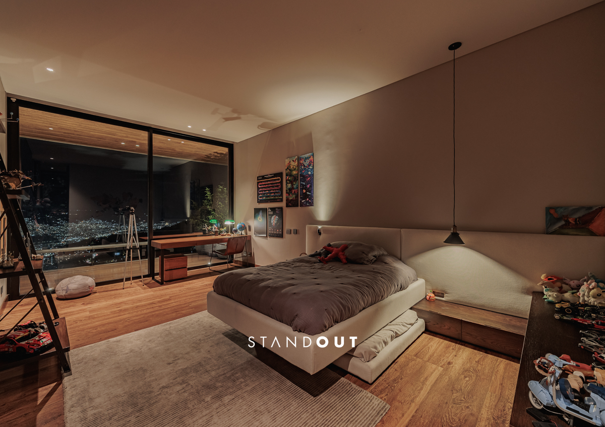 Casa campestre en Las Palmas con vista impresionante y piscina