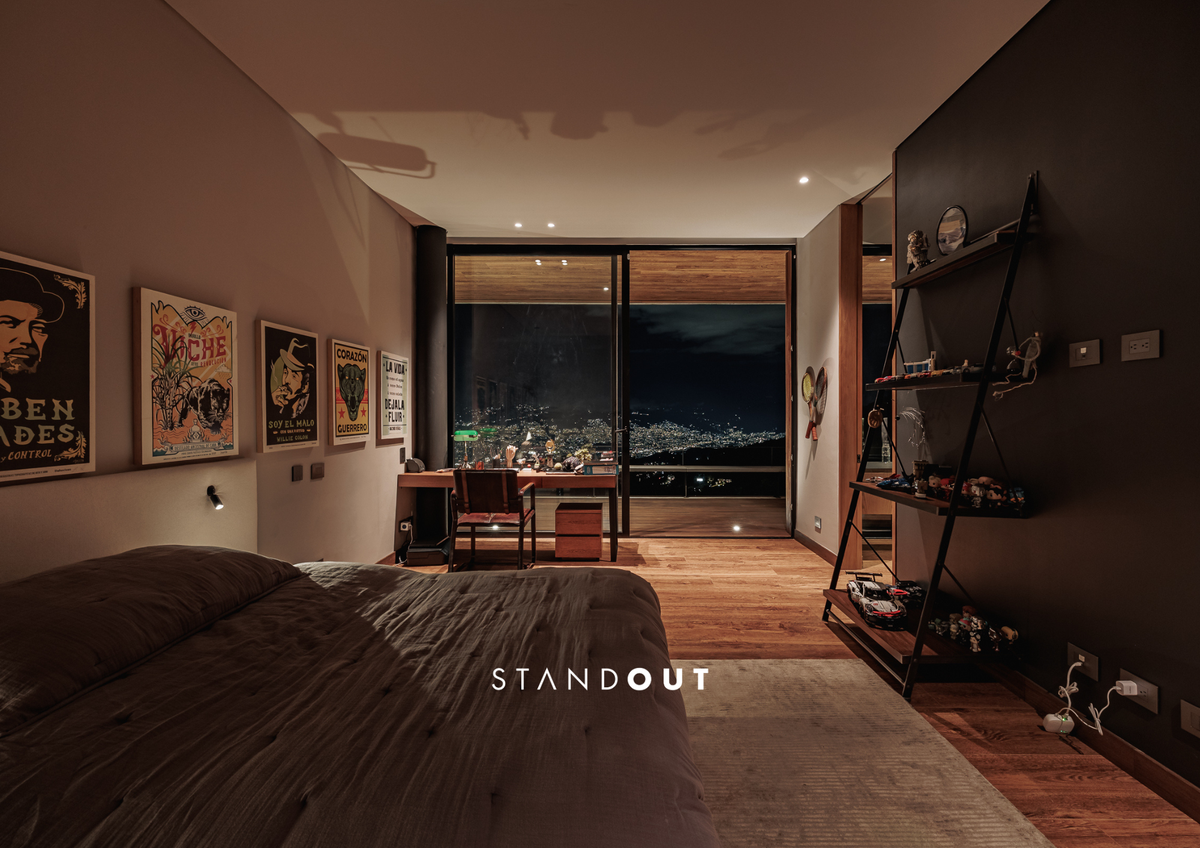 Casa campestre en Las Palmas con vista impresionante y piscina