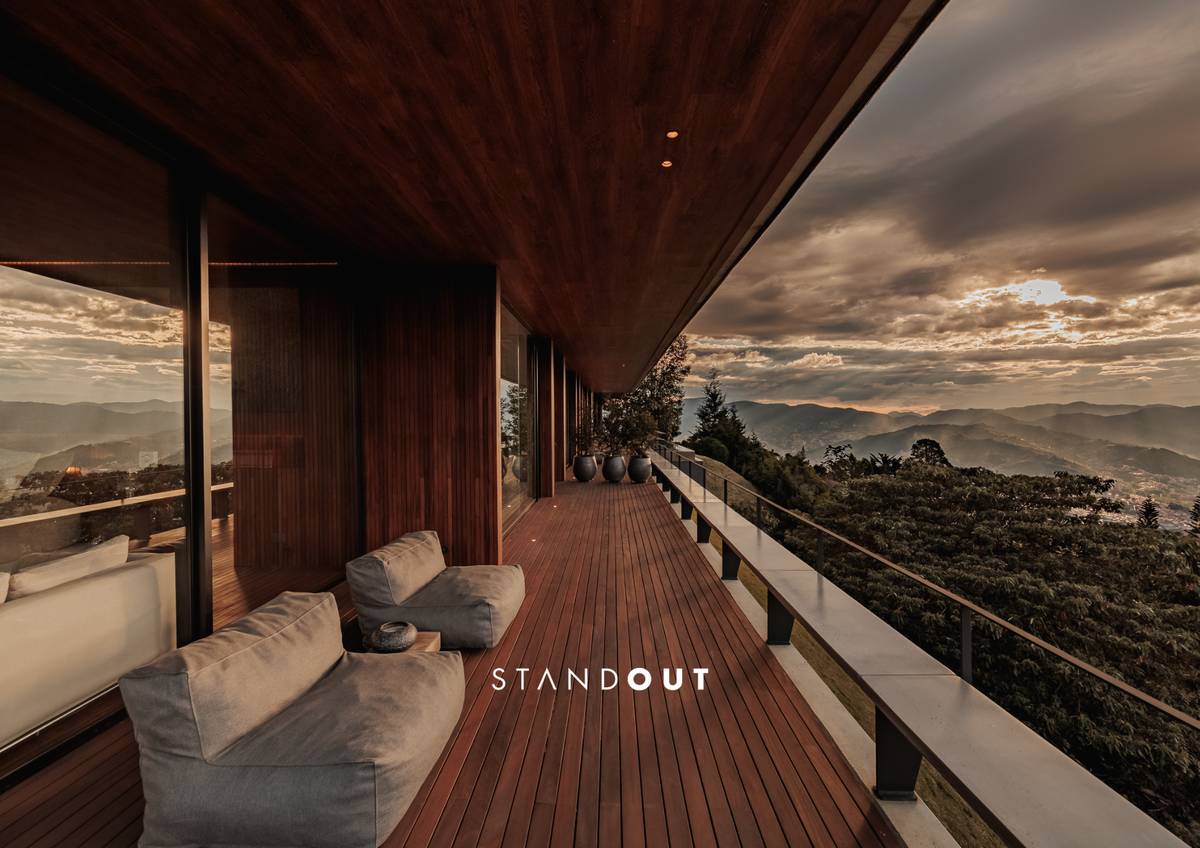 Casa campestre en Las Palmas con vista impresionante y piscina