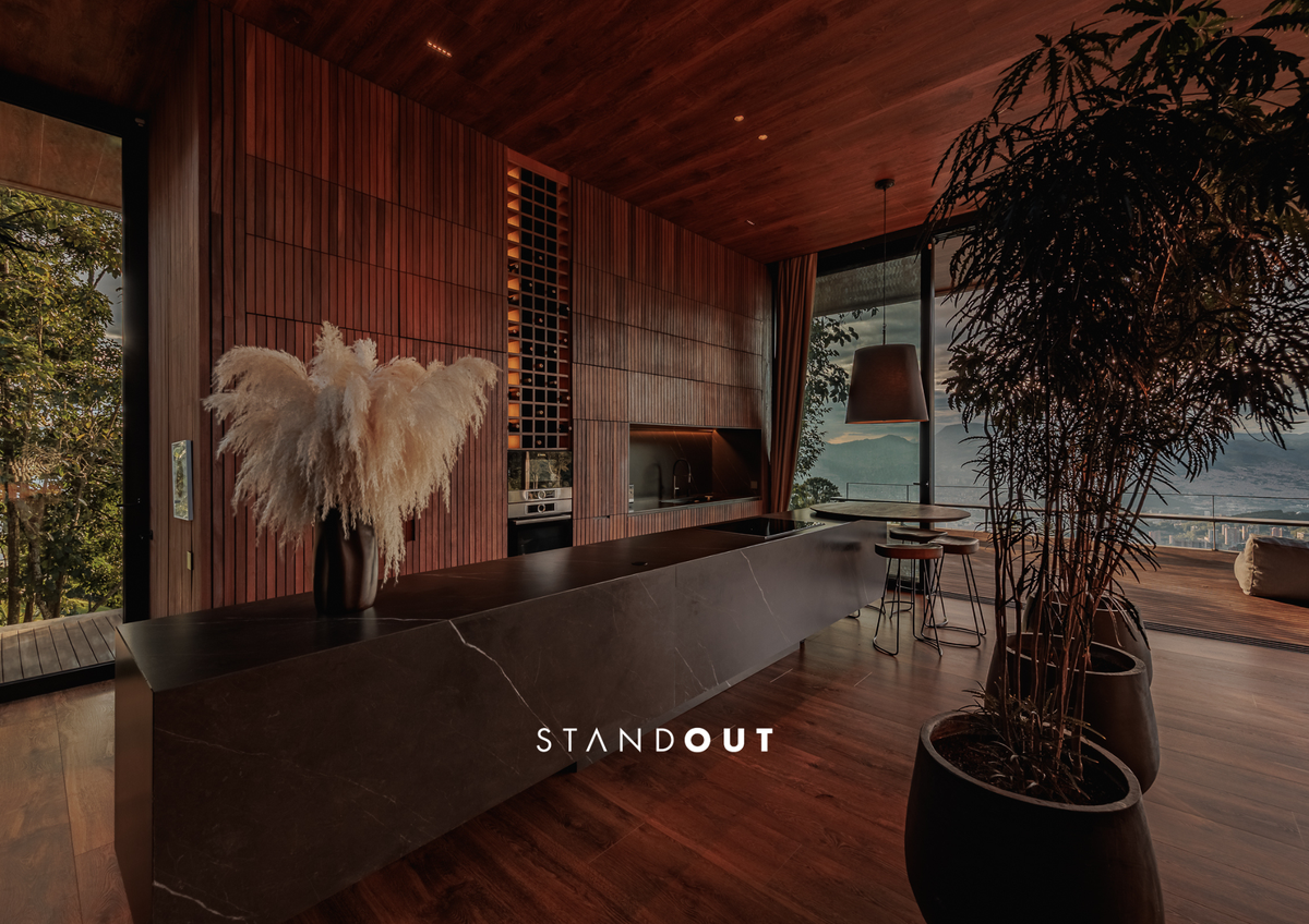 Casa campestre en Las Palmas con vista impresionante y piscina