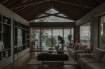 Casa de diseño arquitectónico con jacuzzi en Alto de Las Palmas