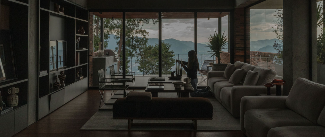 Casa de diseño arquitectónico con jacuzzi en Alto de Las Palmas