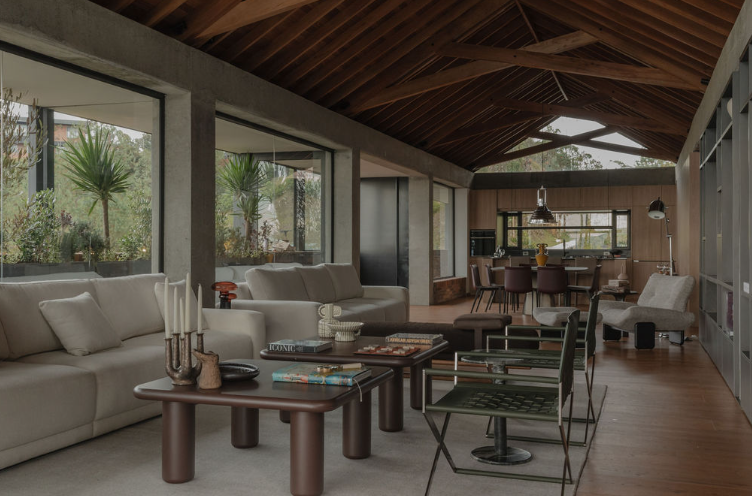 Casa de diseño arquitectónico con jacuzzi en Alto de Las Palmas