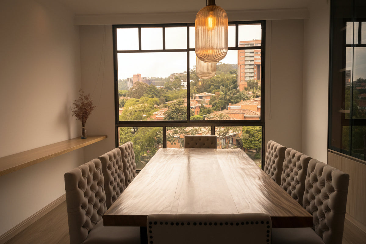 Apartamento 2 BR Sector Poblado Alto con vista panorámica + 1 BR de servicio |RENTADO|