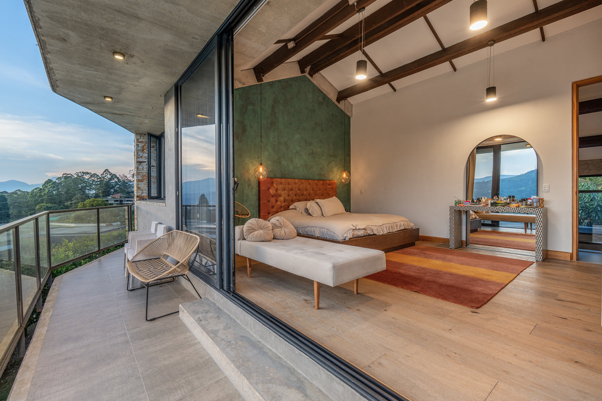 Casa en Loma del Escobero con vista a la montaña y jacuzzi