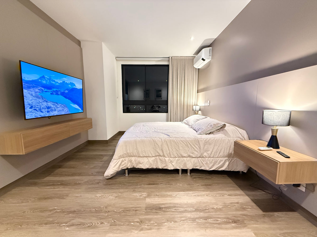 Apartamento moderno en El Poblado Transversal Inferior | 2 habitaciones | Balcón con vista Panorámica