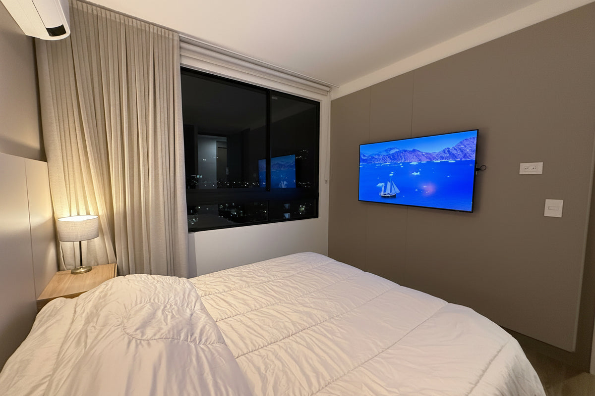 Apartamento moderno en El Poblado Transversal Inferior | 2 habitaciones | Balcón con vista Panorámica