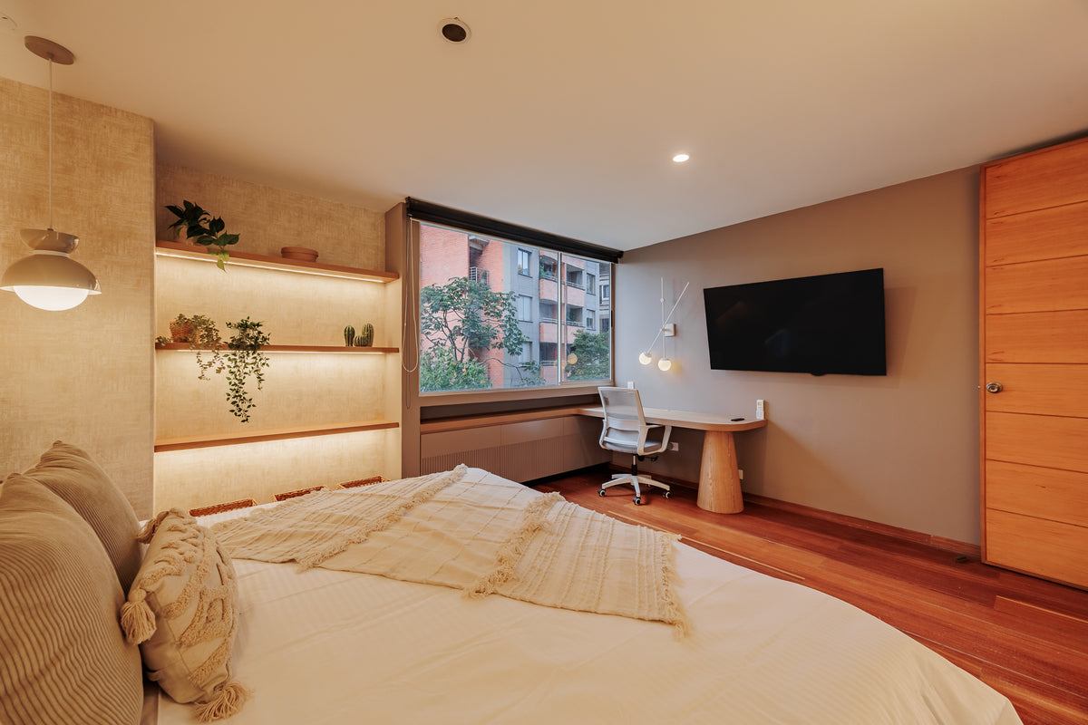 Apartamento en Provenza parte tranquila con aire acondicionado y diseño 3 BR