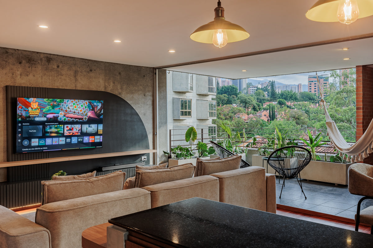 Apartamento en Provenza parte tranquila con aire acondicionado y diseño 3 BR