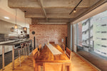 Apartamento tipo loft industrial con balcón y vista Sector La Florida, El Poblado
