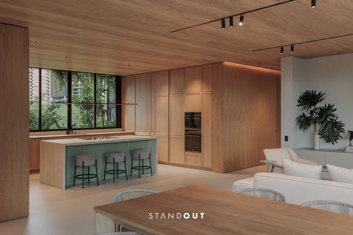 Penthouse en El Poblado con piscina privada, vista a la ciudad y acabados de lujo