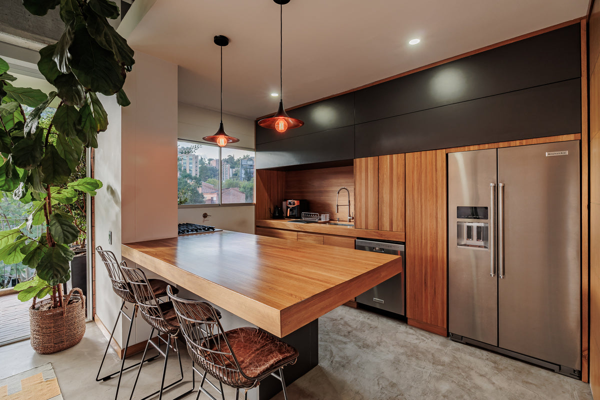 Modern apartment with reserve view