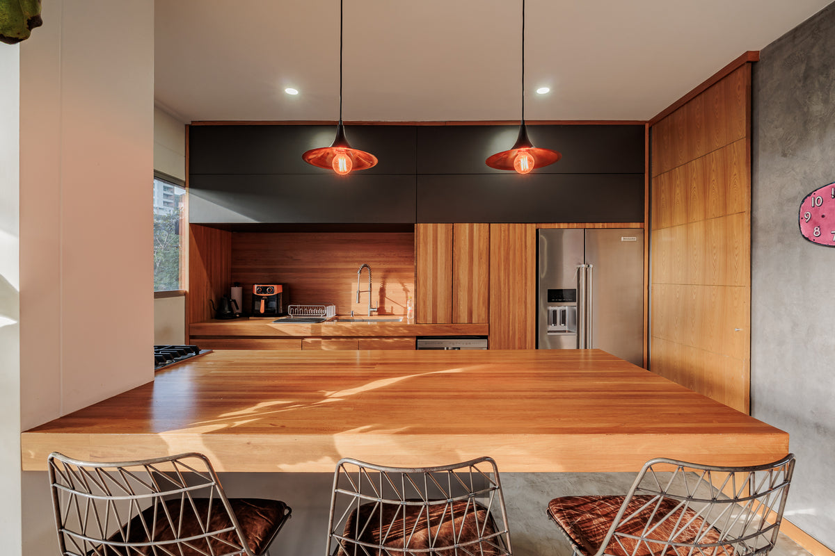 Modern apartment with reserve view