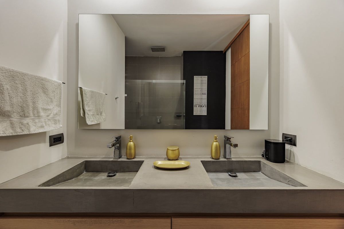 Modern apartment with reserve view