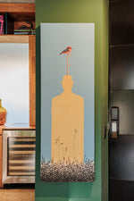 Modern apartment with reserve view