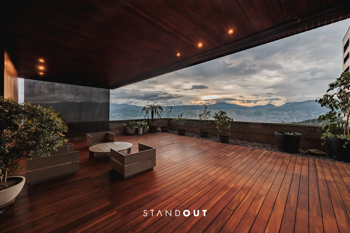 Penthouse con la mejor vista de Medellín con terrazas & A/C 3 BR