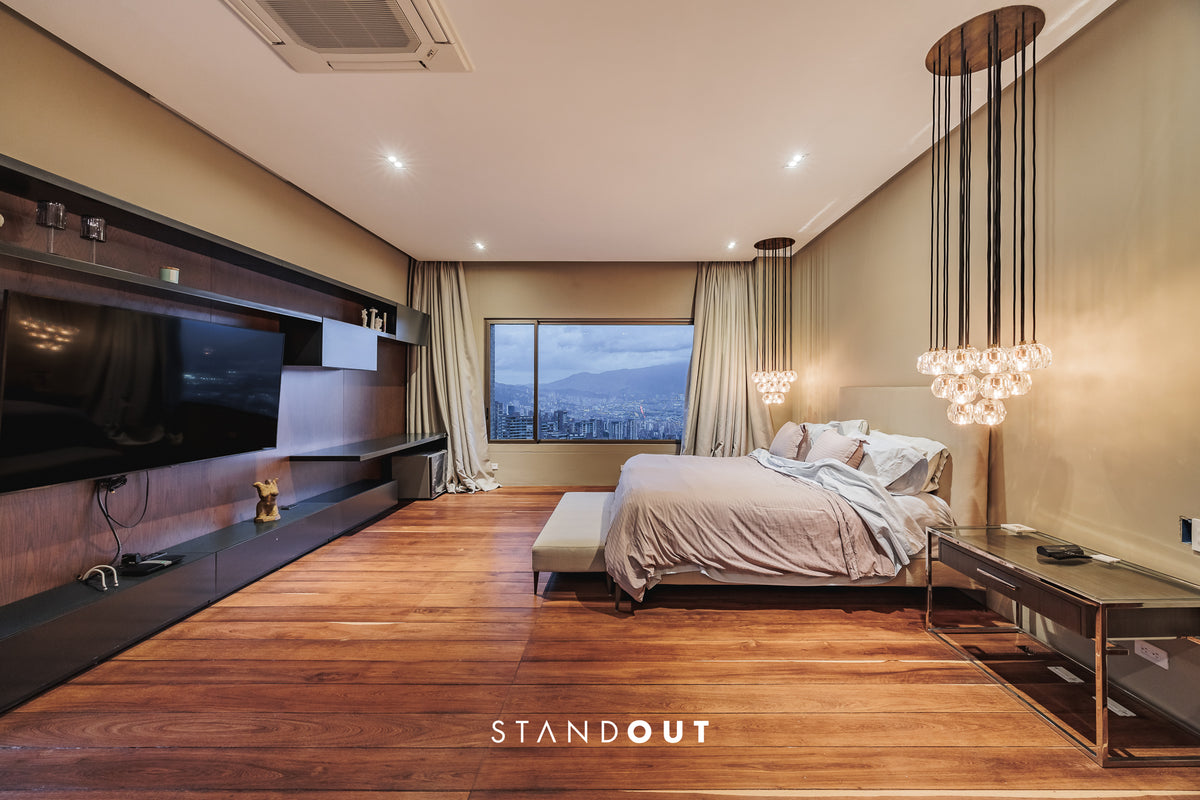 Penthouse con la mejor vista de Medellín con terrazas & A/C 3 BR