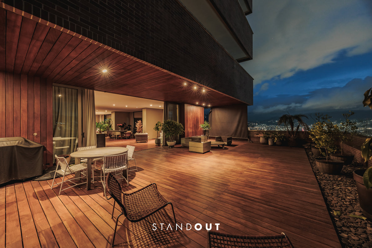 Penthouse con la mejor vista de Medellín con terrazas & A/C 3 BR