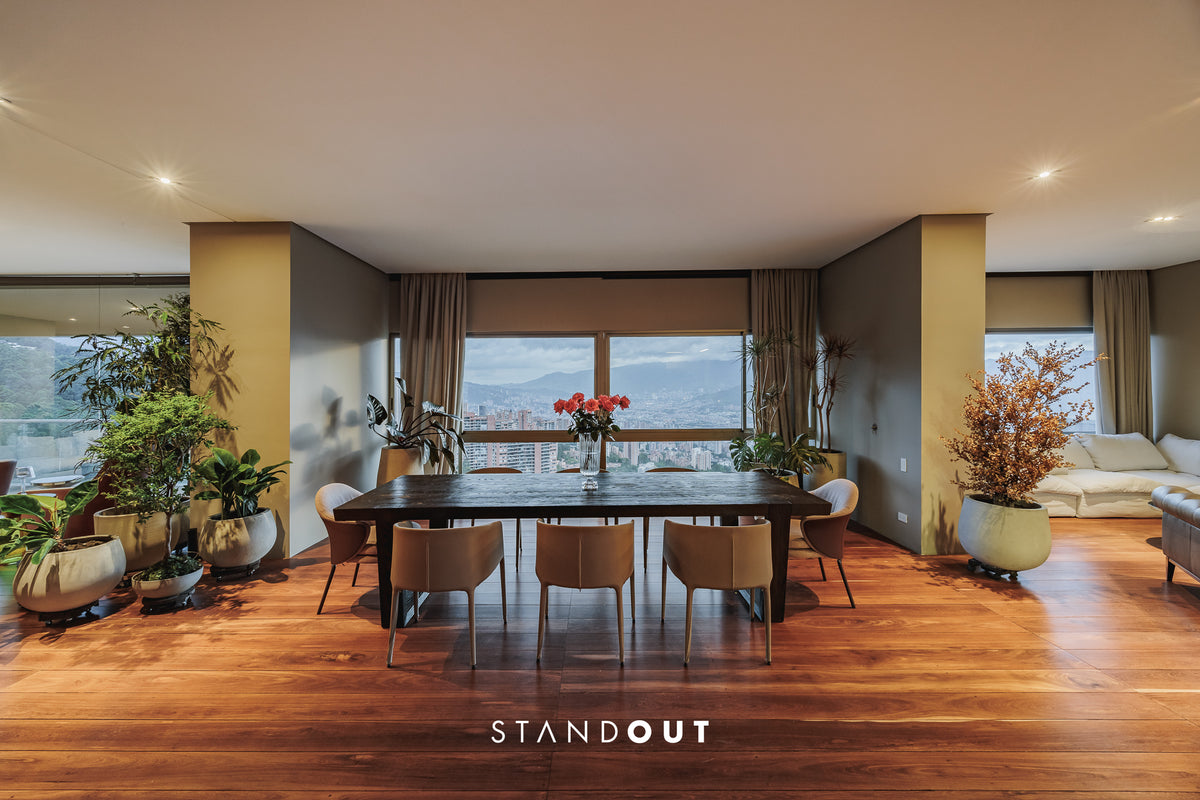 Penthouse con la mejor vista de Medellín con terrazas & A/C 3 BR