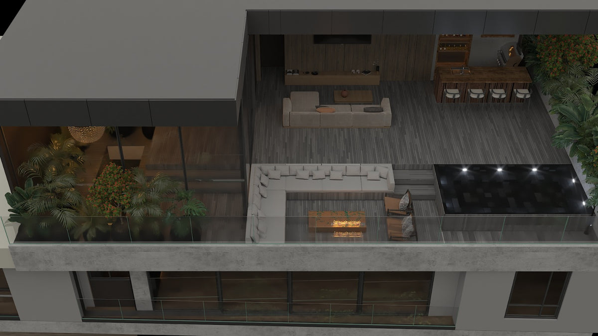 Penthouse Sector Vía Las Palmas · Parcialmente terminado con la mejor vista a Medellín 3 BR