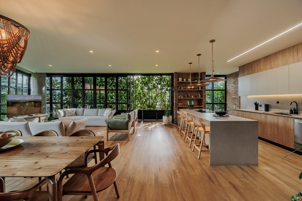 Apartamento de Diseño con Vista Verde en Las Lomas 3 BR