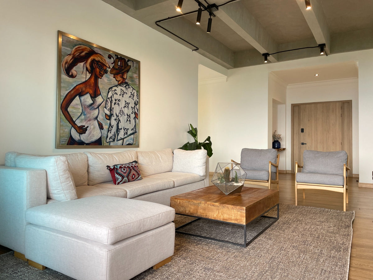 Apartamento 2 BR Sector Poblado Alto con vista panorámica + 1 BR de servicio