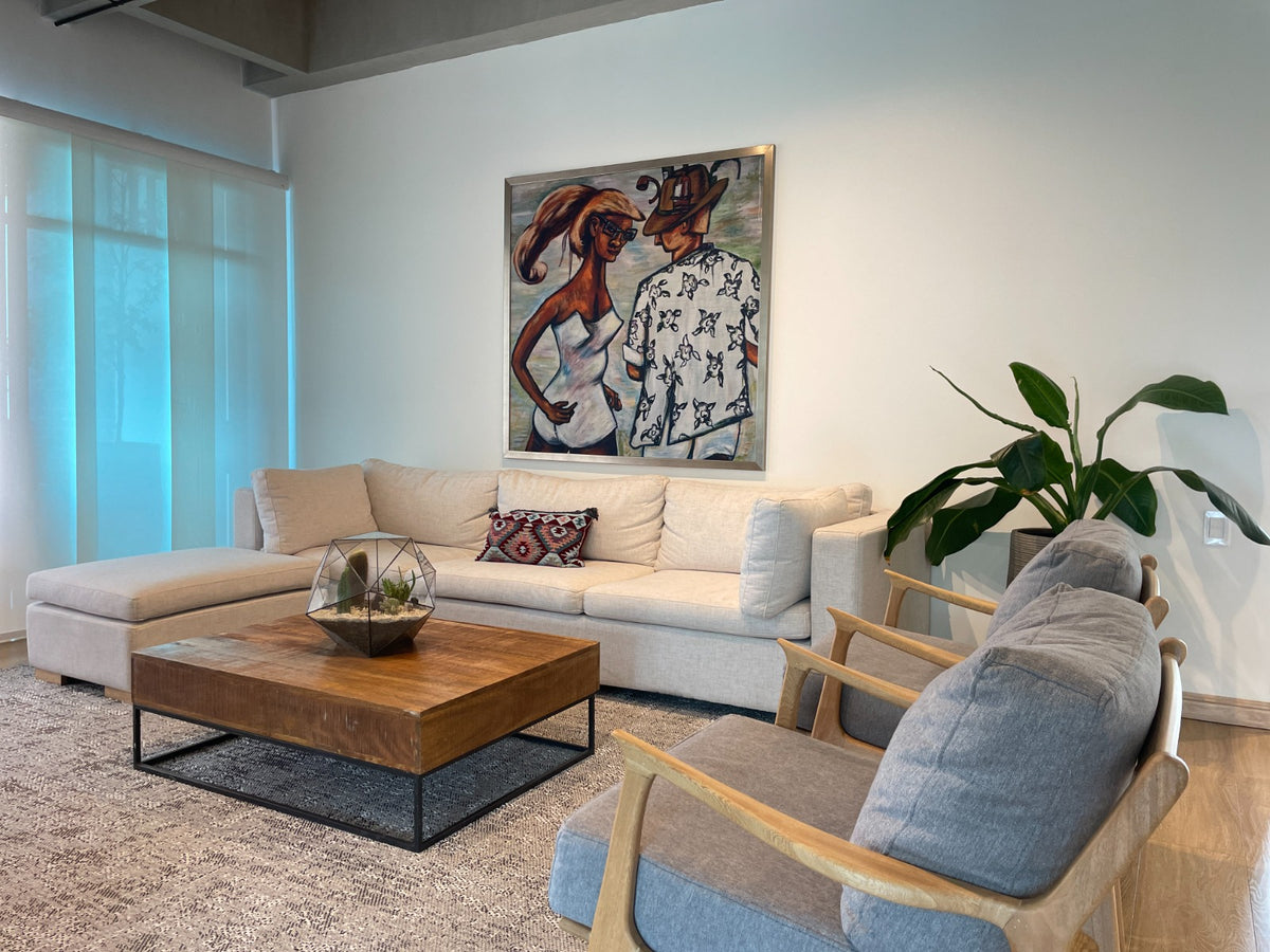 Apartamento 2 BR Sector Poblado Alto con vista panorámica + 1 BR de servicio