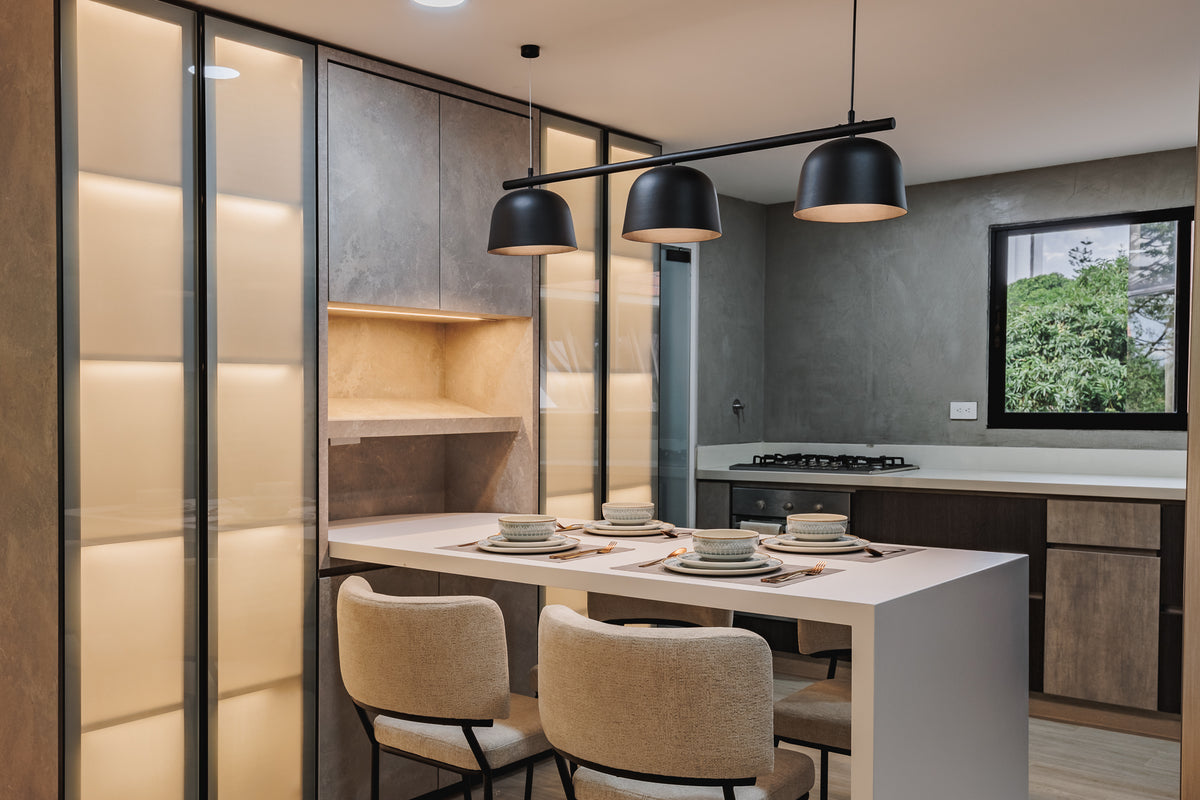 Apartamento Moderno con vista verde & A/C Sector Milla de Oro