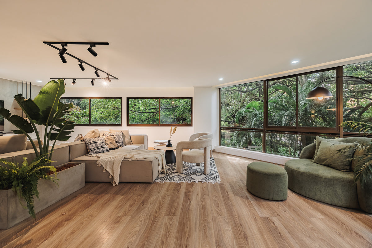 Apartamento Moderno con vista verde & A/C Sector Milla de Oro